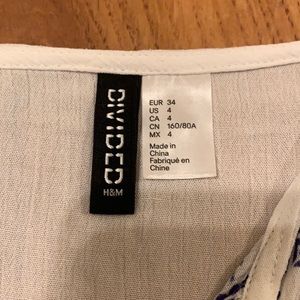 A bohemian style tank top